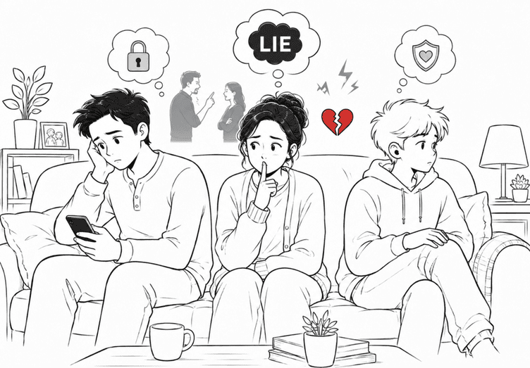 WHY DO PEOPLE LIE IN FAMILIES?