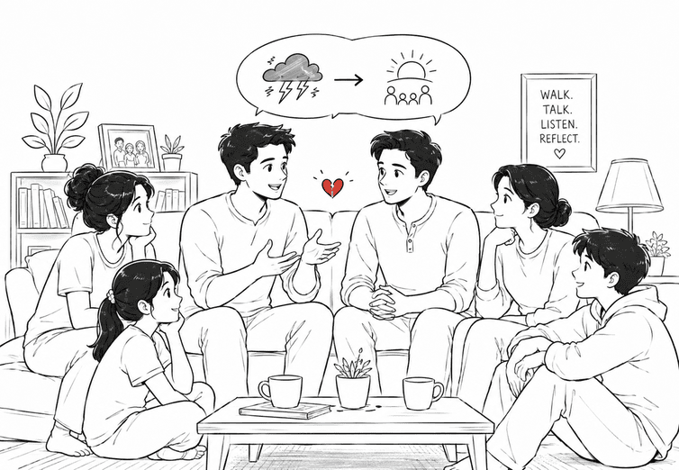 Talk It Out, Before It Turns Into A Storm