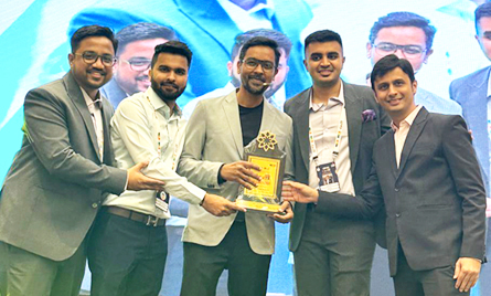 Rahul Kapoor energizing over 250 JITO Youth chapter heads during the ELEVATE Kick-Off Meet 2025, delivering his Unstoppable Mindset Talk and setting the tone for impactful youth leadership.