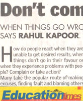 Don't Complain Take Action by Rahul Kapoor