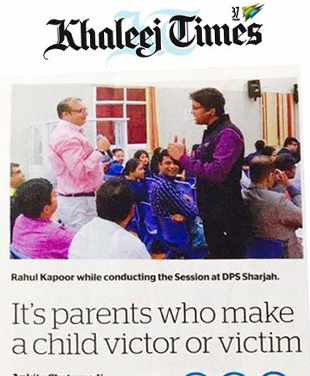 Rahul Kapoor Speech at DPS, Sharjah